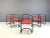 Black Postmodern Dining Chairs, 1980s, Set of 6 For Sale - Image 8 of 9