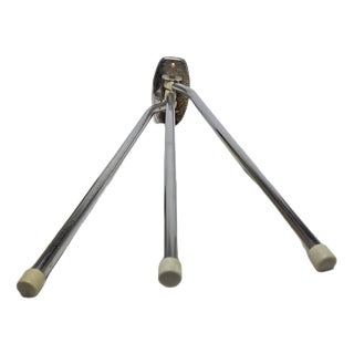 Mid-Century Hanger in Brass and Chrome, Poland, 1950s For Sale