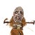 African Early 20th Century Makishi Painted Masked African Doll For Sale - Image 3 of 7