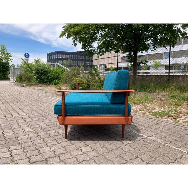Mid-Century Modern Daybed in Teak by Wilhelm Knoll, 1960s For Sale - Image 12 of 17
