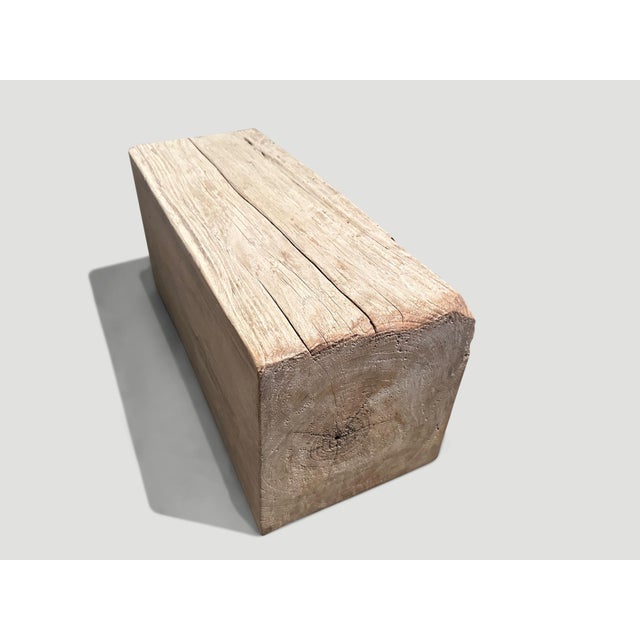 2010s Andrianna Shamaris Wabi Sabi Pedestal, Coffee Table or Side Table For Sale - Image 5 of 5