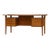 1960s Refinished Danish Modern Teak Floating Desk by Peter Lovig Nielsen For Sale