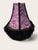 Make a dramatic statement with this stunning vintage-style lamp shade featuring luxurious purple velvet with an elegant...