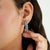 52.42 Ct Certified Natural Blue Topaz Tennis Necklace & Drop Earrings Set, 3 Pieces For Sale - Image 6 of 17