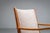 Oak Armchair with Curved Armrests, 1940s For Sale - Image 12 of 17