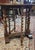 1940s Baker Barley Twist Diminutive Oak Drop Leaf Table For Sale - Image 9 of 11