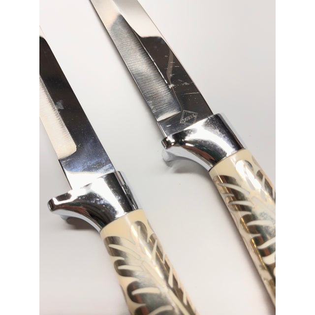 Mid-Century Modern 1950s Mid-Century Modern Durex Germany Carving Set of 3 For Sale - Image 3 of 7