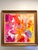 Cerise Large Original Abstract Painting "Street Candy" Signed Arlene Carr For Sale - Image 8 of 10