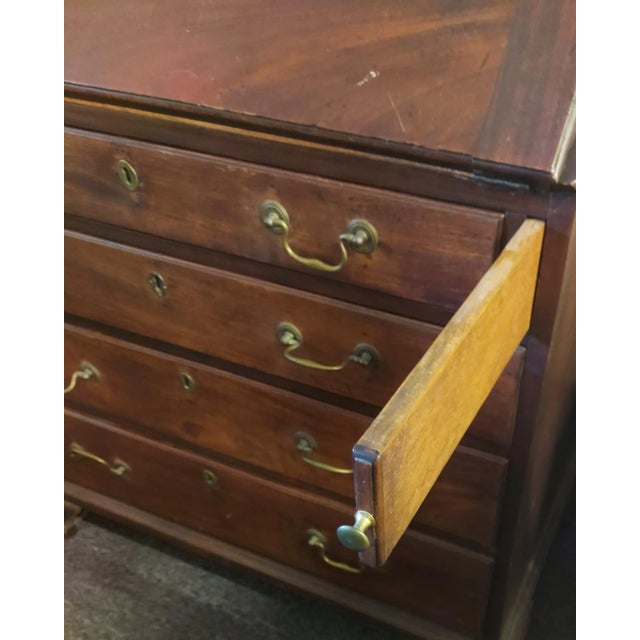 Antique Mahogany Chest of Drawers For Sale In Boston - Image 6 of 11