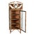 This is a smart looking and very useful, French 19Th. c. Aesthetic movement Bamboo & Glass Cabinet, 1880-1900 The...