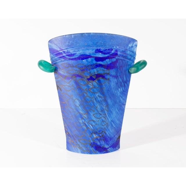 Contemporary Kjell Engman Kosta Boda Limited Edition Glass Vase Sculpture For Sale - Image 3 of 7