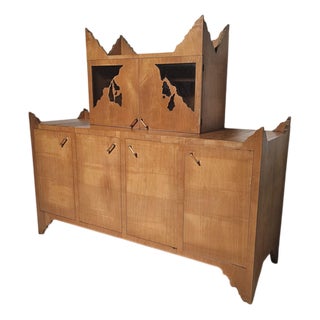 Breccia Sideboard by Ugo La Pietra, 1980s For Sale