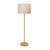 2020s Mid-Century-Inspired Floor Lamp "Eddie" in Oak For Sale - Image 5 of 5