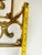Victorian Antique Brass Ornate Victorian Leaf 6" X 8" Cistern & Shelf Brackets - Set of 3 For Sale - Image 3 of 12