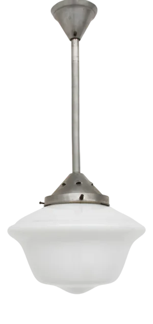 French Bauhaus Minimalist Pendant Light by Robert Mallet-Stevens, 1923