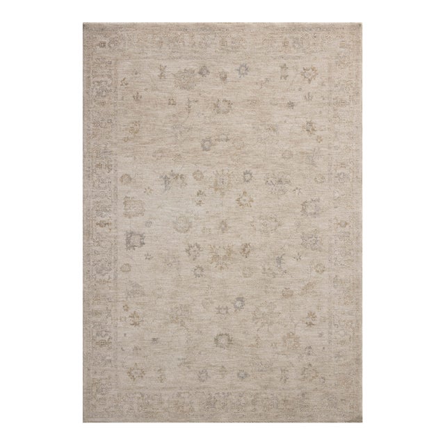Chris Loves Julia x Loloi Louisa Oatmeal / Stone 2'-7" x 8'-0" Runner Rug For Sale
