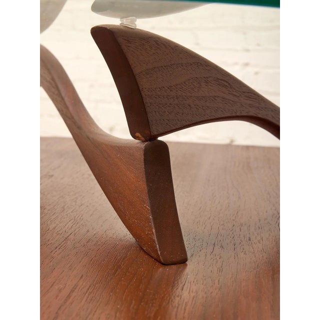 Mid 20th Century Two Tier Coffee Table Styled After Vladimir Kagan For Sale - Image 9 of 11