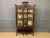 Wood Arts and Crafts Inlaid Mahogany Display Cabinet, 1900 For Sale - Image 7 of 18