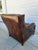 Animal Skin Hancock & Moore Chocolate Brown Tufted Leather Lounge Chair For Sale - Image 7 of 12
