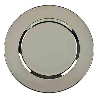 Vintage Silver Plated Serving Plate, 1970s For Sale