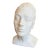 Female Plaster Bust, Signed For Sale