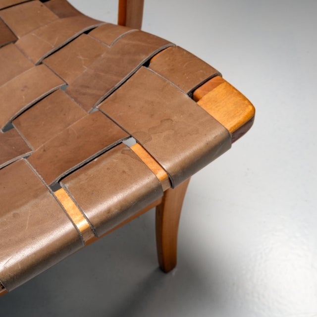 Brown Vintage Three-Seater Eva Sofa by Bruno Mathsson for Firma Karl Mathsson, 1960s For Sale - Image 8 of 11