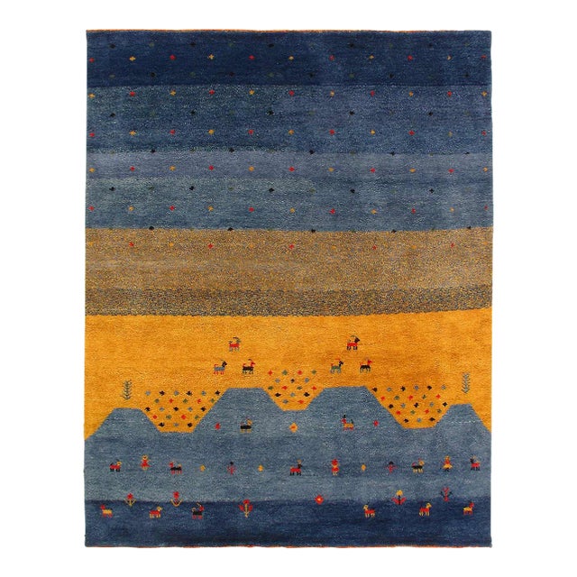 Pasargad DC Hand Knotted Gabbeh Rug For Sale