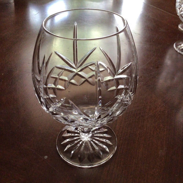 Royal Gallery Crystal Brandy/Cognac SnifterGlasses - Set of 8 For Sale - Image 4 of 12