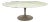 Carrara Marble Top Tulip Dining Table by Eero Saarinen for Knoll, 1967 For Sale