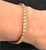 Mid 20th Century Ladies 14k Gold Diamond Tennis Bracelet 7in. (4.0 Ct.) For Sale - Image 5 of 8