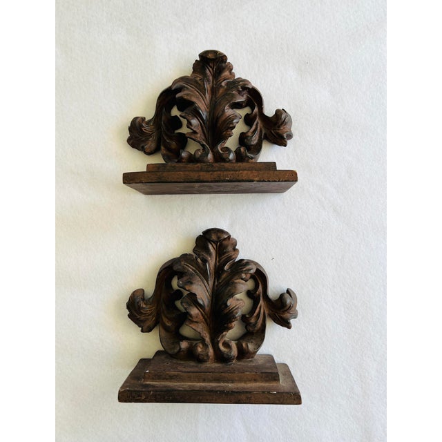 Metal Vintage Large Book Bookends - a Pair For Sale - Image 7 of 7