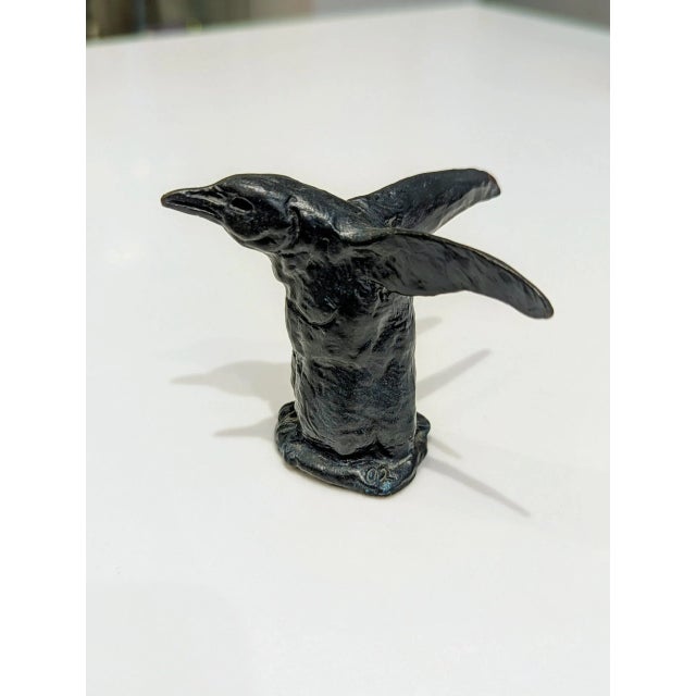Originally crafted as part of his studio explorations or limited-edition series, these cast bronze miniatures are rich...