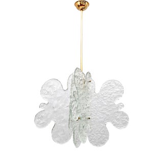 Mid-Century Modern Italian Murano Glass Pendant by Mazzega, 1970s For Sale