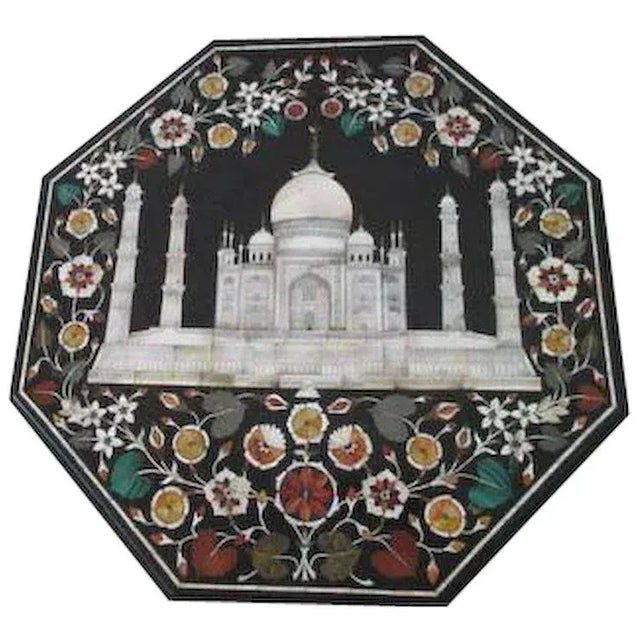 Pietra Dura Inlaid Stone Plaque For Sale - Image 9 of 9