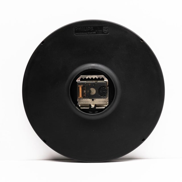 Vintage Wall Clock from Philips, 1980s For Sale - Image 3 of 9