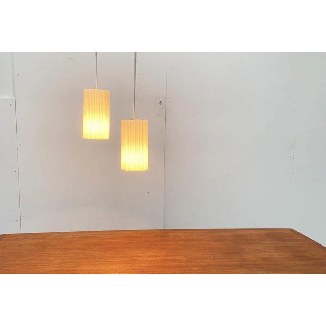 Mid-Century Modern German Plastic Pendant Lamp from Erco For Sale - Image 12 of 18