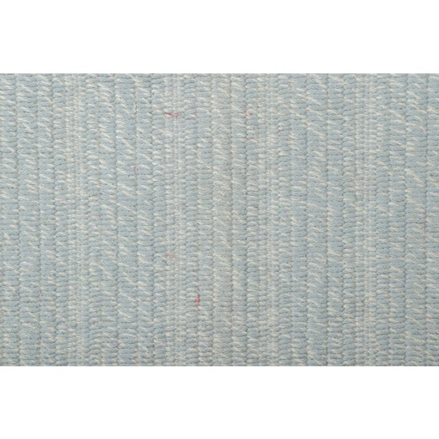 Mid-Century Modern Contemporary Scandinavian Gift-Sized Flatweave Rug by Rug & Kilim, India For Sale - Image 3 of 4