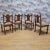 Late 20th Century Vintage Jacobean Stye Dining Table and Four Chairs For Sale - Image 5 of 9