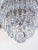 Italian Silver Upside Down Layered Cake Chandelier For Sale - Image 4 of 6