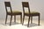 Cubist Dining Chairs in Stained Alder Wood, 1925, Set of 2 For Sale - Image 5 of 16