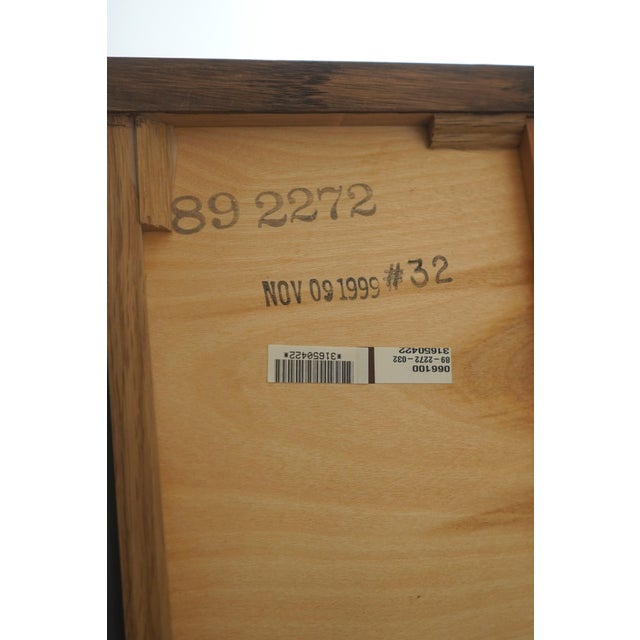 Stickley Large Mission Oak Arts & Crafts Executive Desk For Sale - Image 18 of 18