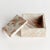 Kenneth Ludwig Chicago Jaqueline Marble Square Lidded Box Wide For Sale - Image 4 of 5