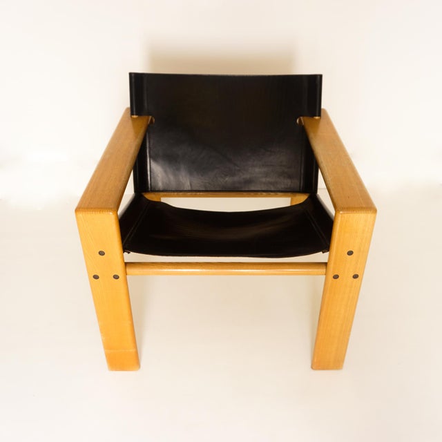 Wood Laser Armchair by Tarcisio Colzani for Mobilgrigi, 1970s For Sale - Image 7 of 11