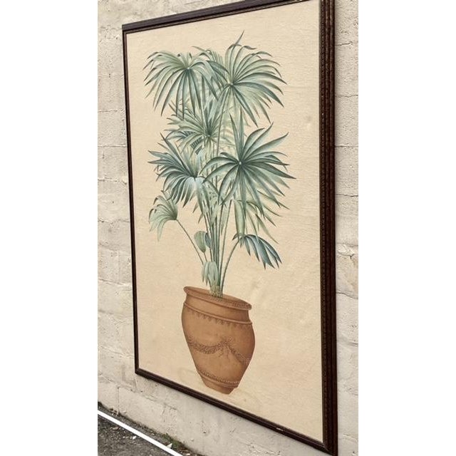 Coastal Vintage Coastal Monumental Original Oil Painting on Canvas For Sale - Image 3 of 11