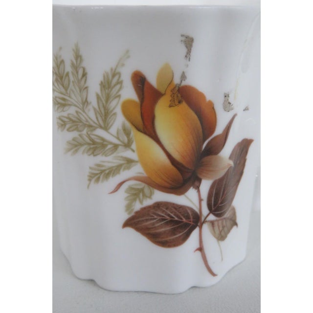 Royal Grafton Fine Bone China Yellow Rose Tea Coffee Cup Made in England 4808b For Sale - Image 10 of 12