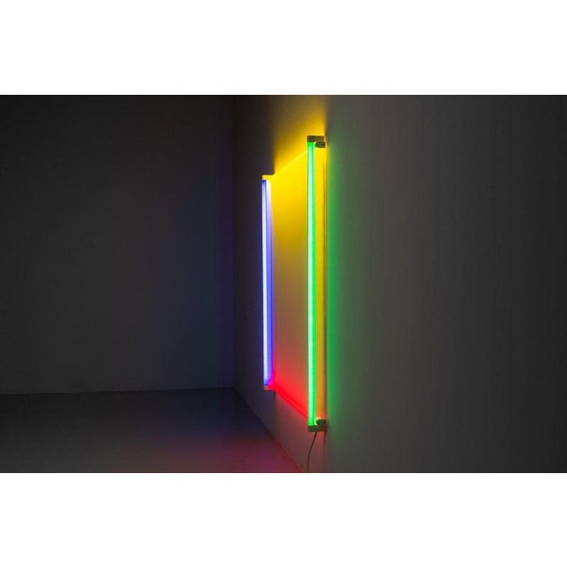 Outline Light Panel attributed to Aldo Van Den Nieuwelaar for Nila & Nila, 1985 For Sale - Image 12 of 18