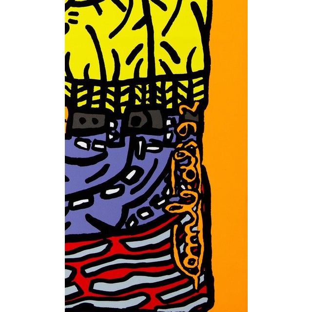 Robert Combas, Montreux Jazz Festival, Screenprint For Sale - Image 4 of 6