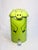 I mean, come on! This is the cutest trash can I have ever seen. Handmade lime green pig molded plastic head perched atop a...