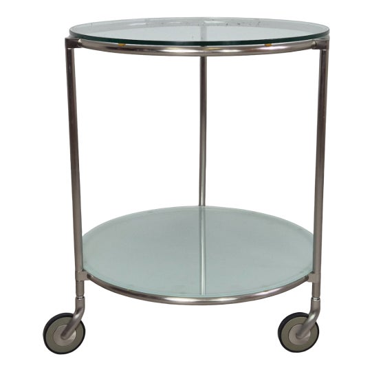 Strind 2-Tiered Bar Cart by Ehlen Johansson for Ikea, 1980 For Sale