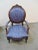 Victorian Victorian Rose Carved Mahogany Chair For Sale - Image 3 of 7